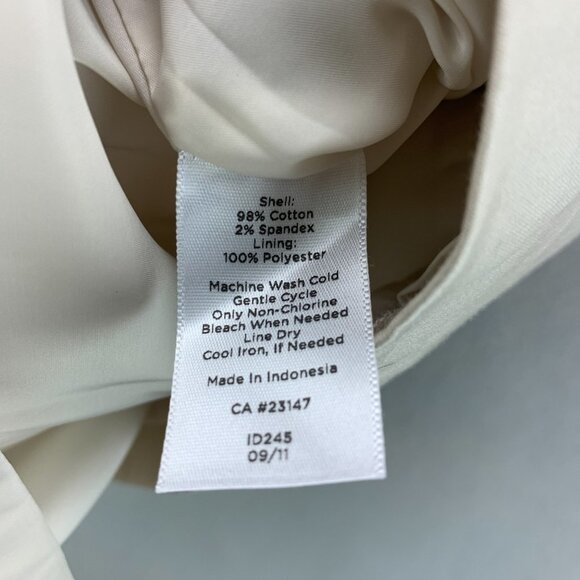 Talbots Pencil Skirt Womens 4P Khaki Lined Back Zip - Picture 11 of 12